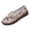 Yellow_011, variant on Women's Style Embroidered Slip-On Loafers, Floral Microfiber Canvas Sneakers, Comfortable Flat Walking Travel Shoes with Pearl Detail Pink 6.5(EU-37)