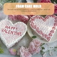thumbnail image 3 of HLONK Luxshiny 3pcs Heart Foam Cake Dummies for Decorating, 3 of 10
