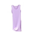 thumbnail image 2 of Gufahion Crewneck Sleepwear for Women Sleeveless Nightgown Tank Night Shirt Soft Sleep Dress, 2 of 6