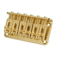 thumbnail image 2 of Puente fijo de 6 selletas para guitarra eléctrica Oro, 2 of 9