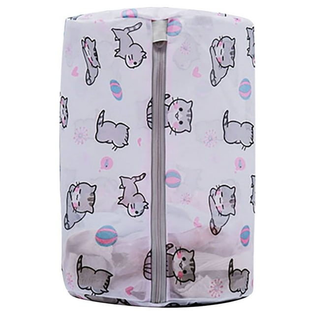 Fiudx Bolsa de Lavandería Gruesa, con Cremallera, Antideformación, Gran Permeabilidad Al Agua, Ideal para El Lavado de Ropa, Lavable a Máquina, Varios Tamaños (50 X 60 Cm, 30 X 40 Cm, 22 X 33 Cm)