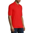 thumbnail image 2 of Hanes Men's Performance Striped Polo, 2 of 5
