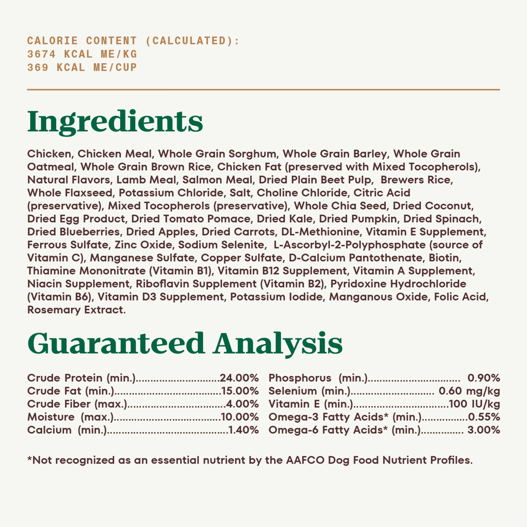 Nutro Ultra Adult Dry Dog Food with a Trio of Proteins from Chicken, Lamb and Salmon, 13 lb Bag