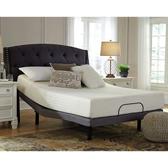 Signature Design by Ashley Chime 10" Firm Memory Foam Mattress, CertiPUR-US Certfied, Full