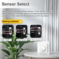 thumbnail image 6 of HEATIT Thermostat for Floor Heating, Manual Non-Programmable Electric Floor Heating Thermostat, Wide Voltage 100V-240V, 6 of 8