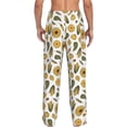 thumbnail image 7 of Salouo Cartoon Corn Pumpkin Sunflower Print Pajama Pants for Men, Lounge Pants Elastic Waistband Casual Men's sleepwear Loungewear Sleep Pajama Pant -Large, 7 of 7