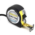 thumbnail image 1 of HEIKIO Tape Measure 33 Feet(10M), Double-sided Metric and Inch Scale with Fractions, Double Stop Buttons Tape Ruler with Magnetic Hook - Professional and Durable Measuring Tape Retractable, 1 of 4