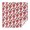 Red Strawberry Plants, variant on Red Strawberry Plants Fruit White Pattern Square Tablecloth,Waterproof Square Table Cover,Wipeable Spillproof Washable Table Cover for Home Kitchen Party Decor 42"X42"(107x107cm)