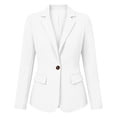 thumbnail image 5 of Sheghy Cardigan for Women Fall Solid Long Sleeve Fashion Casual Outerwear Cardigan Jacket White XXL, 5 of 7