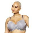 thumbnail image 3 of Paramour by Felina - Marvelous Side Smoothing T-Shirt Bra - Bras for Women, Seamless Bra, Lingerie for Women, Plus Size Bra (Color Options) (Sleet, 34DDD), 3 of 4