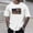 White, variant on Farm Tractors Flag Patriotic Farming Gift T-Shirt for Men 258 Anniversary USA Shirt Men's Tee Tops (Black L)