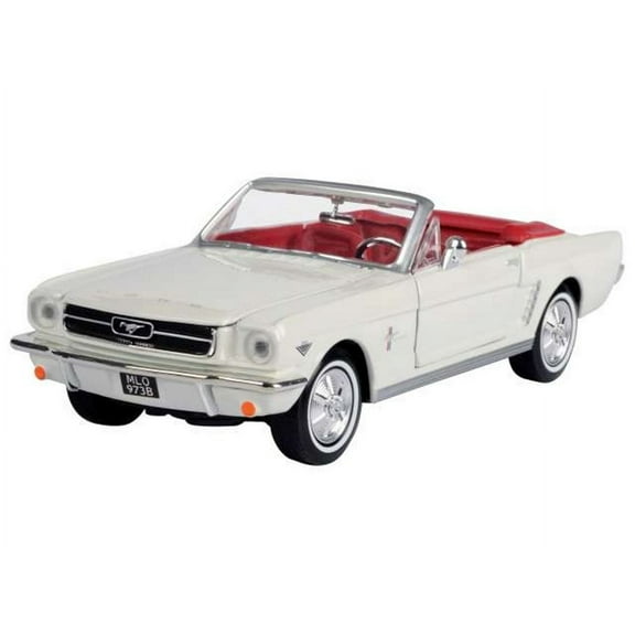 1964 Ford Mustang Convertible, James Bond - Motor Max 79852WWT - 1/24 scale Diecast Model Toy Car