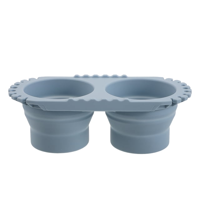 BRIGHTFUFU Lavador De Pinceles Plegable De Silicona Azul Portátil Para Estudio Y Exterior Con Organizador