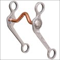 thumbnail image 1 of Hilason Aluminium Grazing Horse Bit Medium Port Copper Mouth, 1 of 4