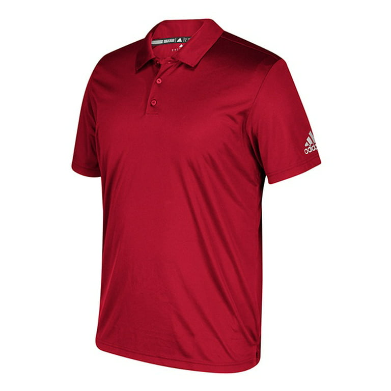 Marinero viudo Picante Adidas Mens Grind Climalite Performance Polo Shirt Golf Golfing (Red, 2XL)  - Walmart.com