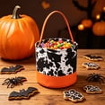 thumbnail image 5 of Halloween Basket for Kids Handheld Pumpkin Storage Candy Basket 8.6x9.0in for Trick or Treat Party Home Decor by OVFUIZ, 5 of 6
