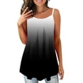 thumbnail image 2 of Naughtyhood Cotton Tank Top Women,Women's Fashion Printed Vest Sleeveless Blouse Rond-neck Suspenders Tops,Women's Tank Top,Black,M, 2 of 5
