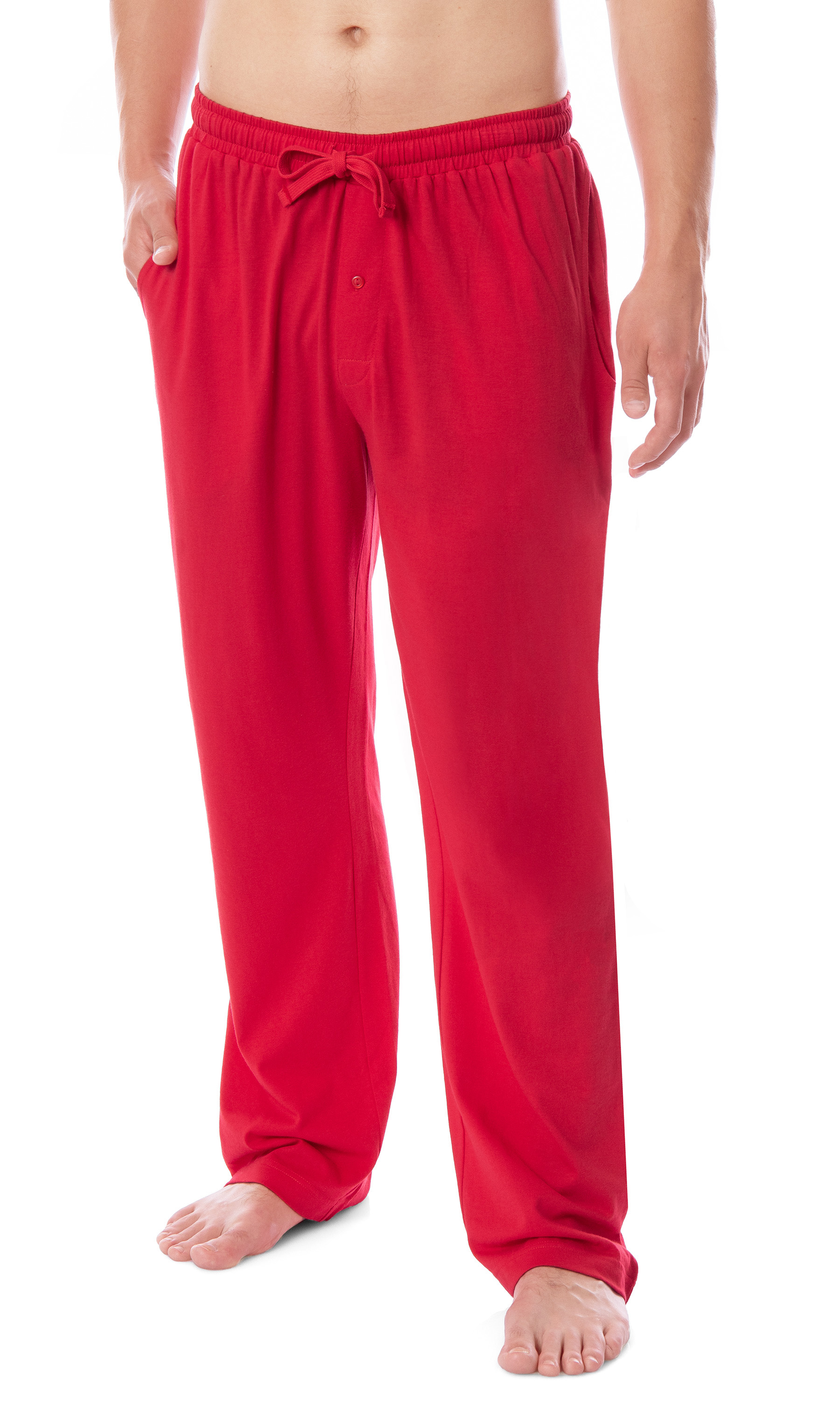 Intimo Men's Cotton/Poly Blend Jersey Knit Lounge Pants Pajama Pants X