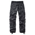 thumbnail image 3 of TRGPSG Men's Wild Relaxed Fit Cargo Pants with 9 Pockets(No Belt),E Camo 36x32, 3 of 6