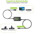 thumbnail image 3 of Enlace de conversión coaxial a óptico para 192 kHz con cables, 3 of 8