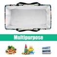 thumbnail image 5 of Hearts Battle Large Capacity Reusable Foldable Oxford Cloth Grocery Bags: Multifunctional Storage and Easter Basket, 5 of 7