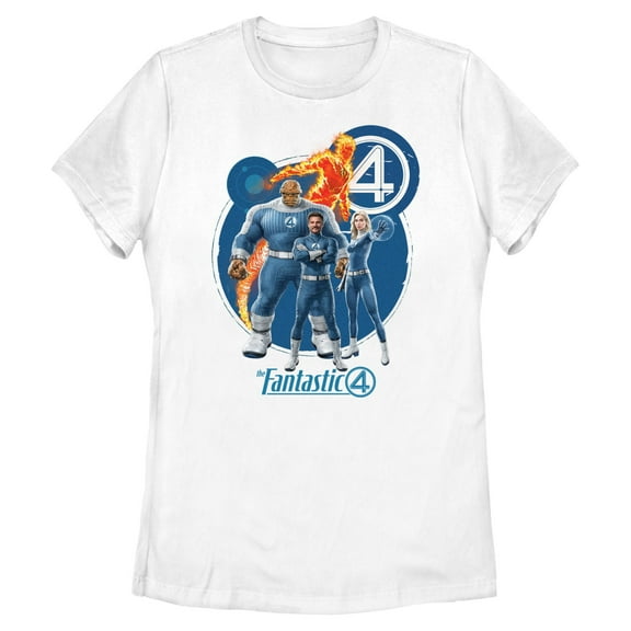 Womens The Fantastic Four: First Steps Team Pose T Shirt