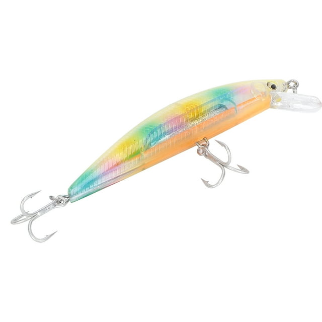 Leurres de Pêche Minnow Eau Salée, Leurres de Pêche Minnow Appâts de Bar Minnow Longs Résultats Impressionnants