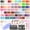 Set04, variant on COSCELIA 40pcs Gel Nail Polish Set, 35 Colors Gel polish with 5 Base Top Coat Spring Summer Colors Nail Art Gifts for Women