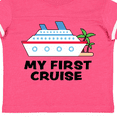 thumbnail image 4 of Inktastic My First Cruise with Cruise Ship and Palm Trees Boys or Girls Toddler T-Shirt, 4 of 5