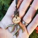 thumbnail image 3 of Adornos navideños con temática de caza | Adornos de balas y astas de metal | Decoración rústica navideña de 8 cm para cazadores, 3 of 3