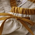 thumbnail image 7 of Gamivast Linen Skirts for Women Elastic Waist Linen Maxi Skirt Drawstring Long Skirt with Pockets Modest Skirt Casual Skirt for Beach Vacation Travel Holiday Wear White M, 7 of 7