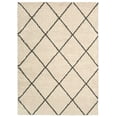 thumbnail image 2 of Nourison Brisbane Trellis Ivory/Charcoal 5' x 7' Area Rug, (5x7), 2 of 5