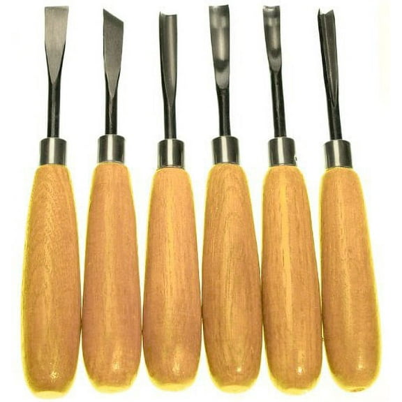 National Artcraft 6-Piece Basic Wood Carvers Tool Set