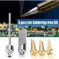 thumbnail image 4 of Kit de soldador Kit de consumibles de soldadura duraderos Soldadores para soldar,(5pcs), 4 of 5