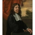 thumbnail image 2 of Jan Steen 12x14 Black Ornate Wood Framed Double Matted Museum Art Print Titled: Self-Portrait (C. 1670), 2 of 5