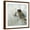 Brown Frame, variant on Art.com Mama Owl and Baby Art Print by Ken Roko, 16" x 16"