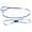 Blue, variant on Yajisi Turtle Harness Leash Adjustable Skin Friendly Pet Harness Reptile Leash for Outdoor Walking Yellow Small (S) 3.1 inches / 8 cm