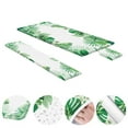 thumbnail image 3 of Eoperou 1 Set Outdoor Table And Chair Cover Leaf Print Waterproof with Anti-slip Elastic Band Camping Dirt-resistant Desk Protector Picnic Bench Sleeve Patio Fitted Tablecloth, 3 of 8