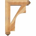 thumbnail image 2 of Ekena Millwork 3 1/2"W x 20"D x 24"H Balboa Craftsman Smooth Bracket, Western Red Cedar, 2 of 4