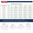 thumbnail image 2 of Mceream Long Sleeve Tops for Girls 7-8 Uniform Sweater Cardigan White Hooded Sweatshirts Sweatshirts Size 10-12 2024, 2 of 5