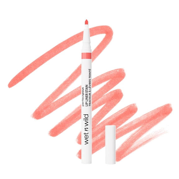 Wet n Wild Perfect Pout Lip Liner Stain in Pretty in Nude, 0.017 fl oz