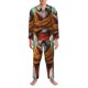 thumbnail image 3 of Fotbe Meditating French Bulldog Pijama de Hombre con Estampado de Manga Larga, Conjunto de 2 Piezas, Ropa de Dormir Suave y Cómoda con Bolsillos-X-Large, 3 of 7