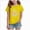 Girls Halloween T-Shirts A125-Yellow, variant on 1-2 Years Girl Halloween Short Sleeved T Shirt Casual Top Toddler Halloween Outfit Witch Shirts Tops For Girls