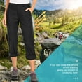thumbnail image 6 of POENTAB Women Cargo Pants Outdoor Workout Pants Quick Dry Work Lounge Trousers Lightweight Joggers, 6 of 8