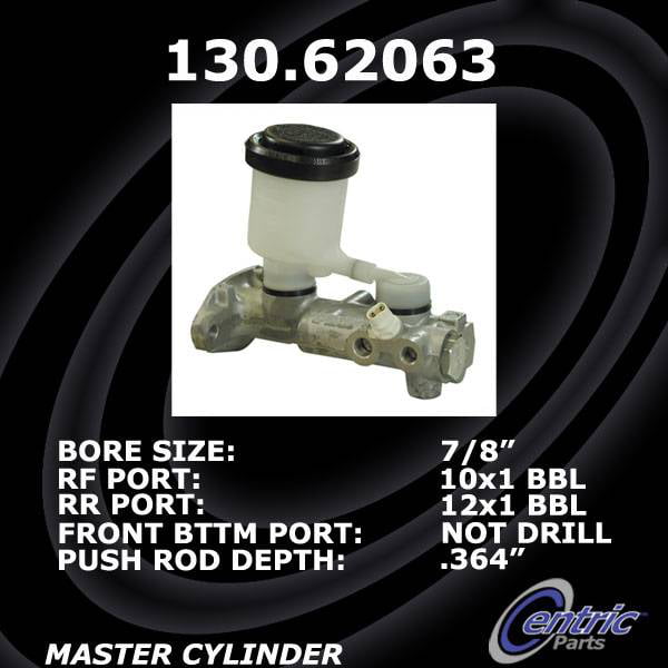 Centric Parts 130.62063 Brake Master Cylinder