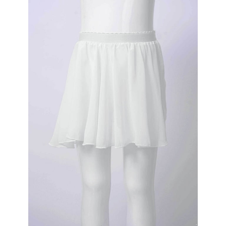 White wrap skirt youth best sale