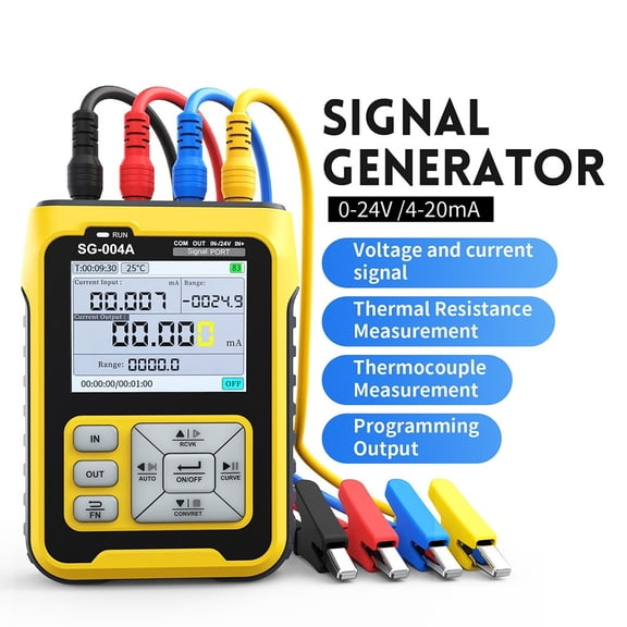 SG-004 signal generator 4-20mA analog current pressure thermocouple calibrator