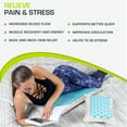 thumbnail image 3 of ProsourceFit Ki Acupressure Mat and Pillow Set for Relieving Back/Neck Pain, 3 of 7