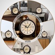 TIMESS Alarm Clock Quartz Analog Vintage Alarm Clocks, Travel Size