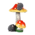 thumbnail image 3 of MasteelfCA Mini Ornements Champignon Résine Animal Adorable Décoration de Jardin Miniature, 3 of 8